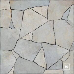 Piso cerámico color gris formato 44x44, modelo Amatlan.