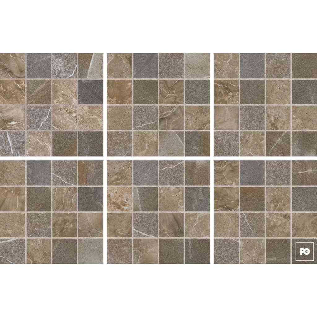 Piso cerámico color café formato 33x33, modelo Jasper. - Imagen 3