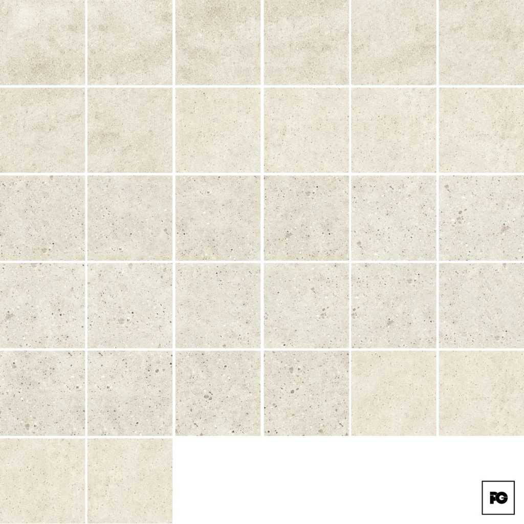Piso cerámico tipo cantera color gris formato 60.5x60.5, modelo Bernal. - Imagen 2