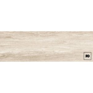 Piso cerámico tipo madera color beige formato 18x55, modelo Lynnwood.