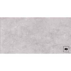 Piso cerámico rectificado color gris formato 50x100, modelo Living.