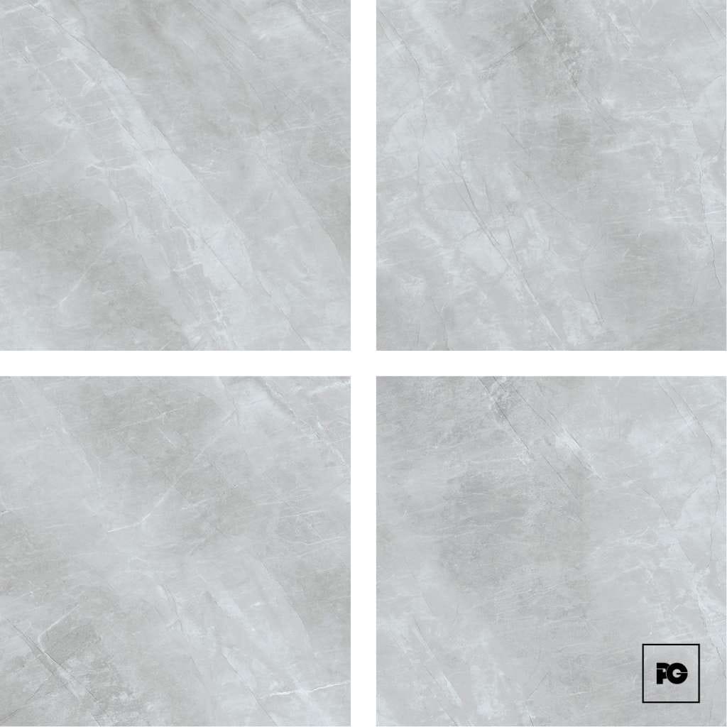 Piso porcelánico color gris formato 60x60, modelo Pulpis. - Imagen 3